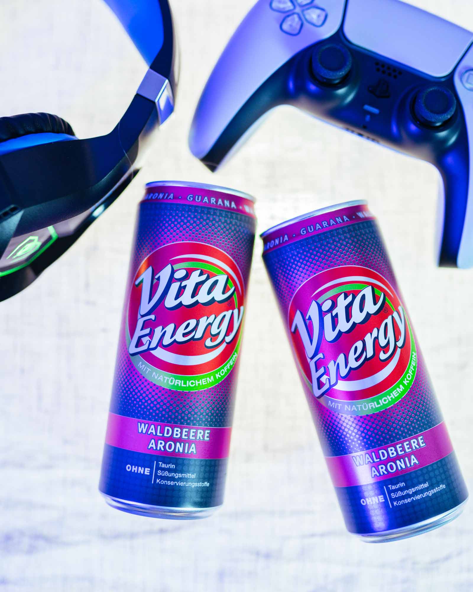 Produktbilder Vita Cola - Gaming. Fotograf Lars Dargel.